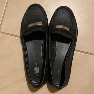 Coach Black Leather Shoes